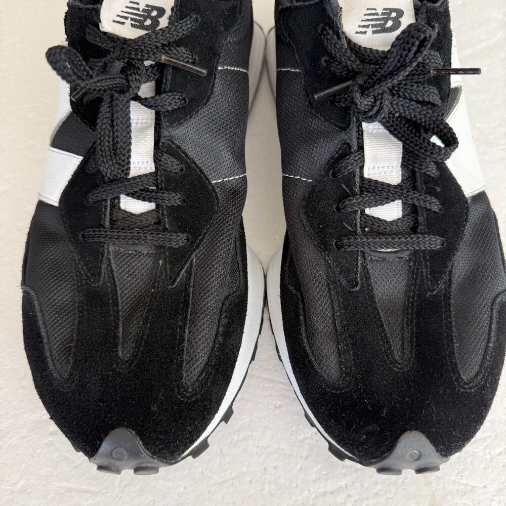 Size 15 - New Balance 327 Black Low-Cut Men's Sneakers MS327CBW - Picture 9 of 9